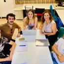 La première rencontre professionnelle de l’année : Mme Mireille Leonidakou rencontre les élèves du nouveau BTS Tourisme au LFHED d’Athènes.